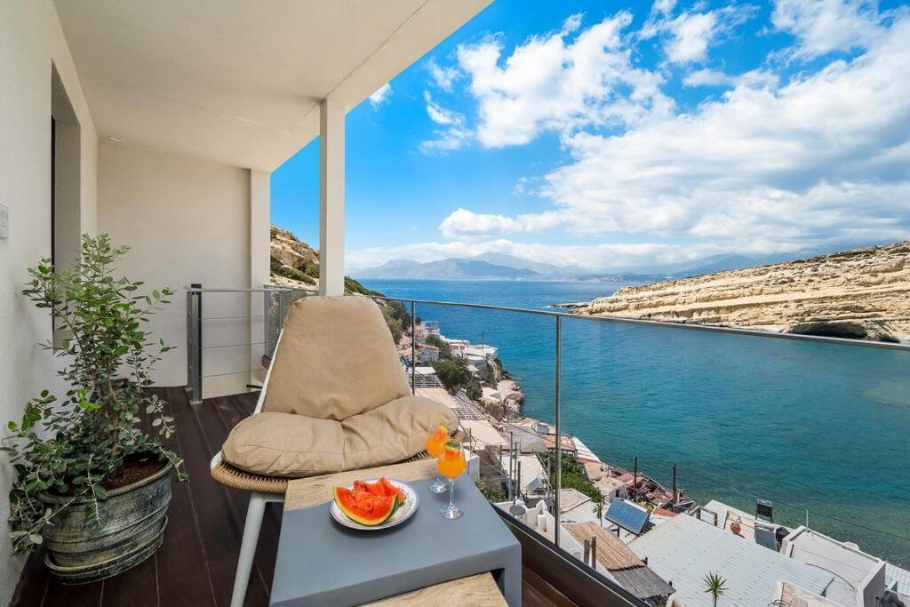 Nieva Apartment 2 Matala Exteriör bild